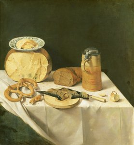 Naturaleza muerta con desayuno