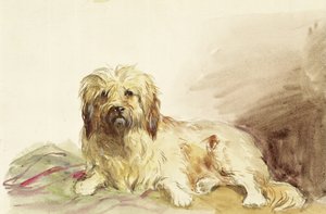 El perro del artista, c.1860