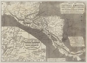 Mapa de América Central