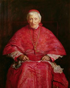 Retrato del Cardenal Newman (1801-90)