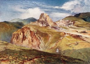El Castillo de Karytaena en Arcadia