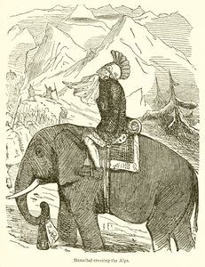 Aníbal cruzando los Alpes