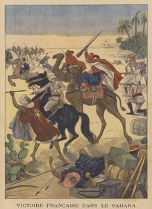 Una victoria francesa en el Sahara