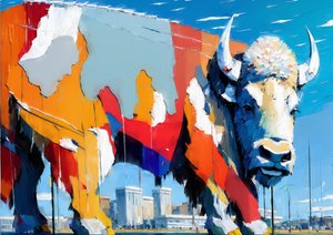 Animales: búfalo 1