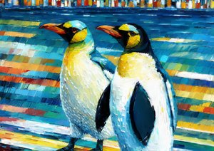 Animales: pingüino 2