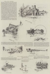 Algunos bocetos de río