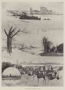 La carrera de botes de Oxford y Cambridge