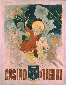 Póster publicitario del Casino d