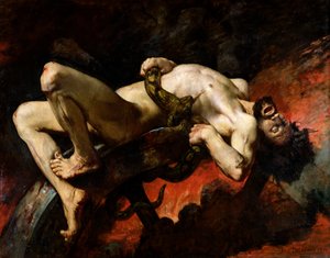 Ixión Arrojado al Hades, 1876