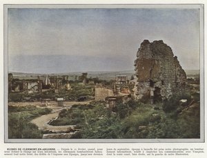 Ruinas de Clermont-En-Argonne