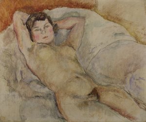 Desnudo reclinado, c.1909