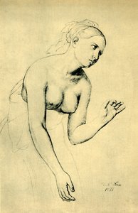 Mujer semidesnuda, 1821