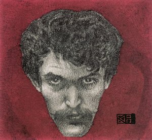 Autorretrato rojo, 1897