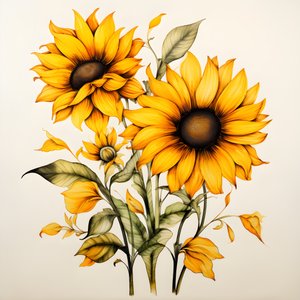 Girasoles 3