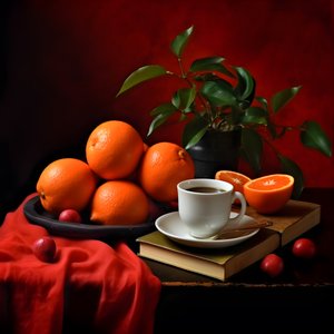 Café libro rojo cítrico 2