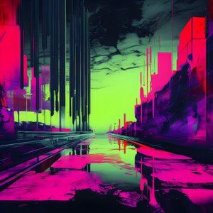 paisaje abstracto surrealista 4