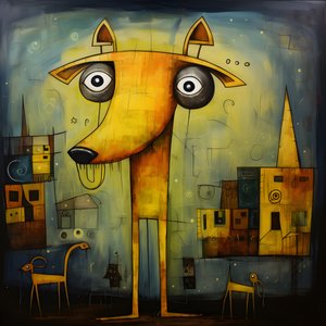 perro amarillo 1