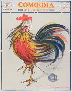 Portada de Comoedia Illustre, 15 de febrero de 1909