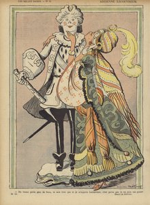 Adrienne Lecouvreur, Ilustración para Le Rire