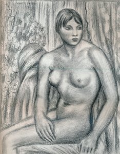 Estudio de Desnudo, siglo XX, 1932