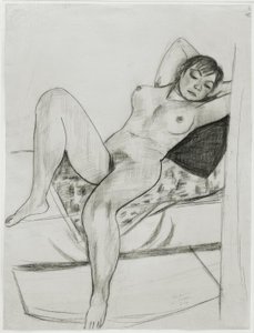 Desnudo femenino reclinado