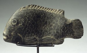 Pez, 1540-1069 a.C. (piedra negra dura)