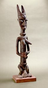 Figura de Onile, Iperu, Tsoede (bronce)