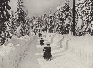 Deporte de invierno cerca de Kristiania