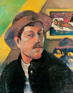 Autorretrato con sombrero, 1893-94