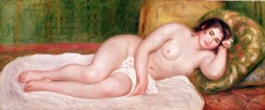 Desnudo femenino en un sofá