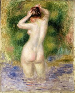 Desnudo vadeando, c.1880