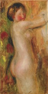 Desnudo con brazo levantado