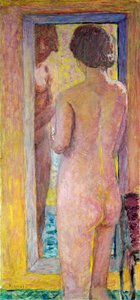 Desnudo ante un espejo, 1934