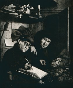 Los Prestamistas, c1515, 1912