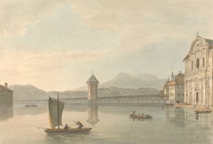Vista de Lucerna: El Colegio de los Jesuitas