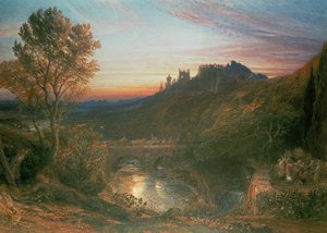 La ciudad al atardecer