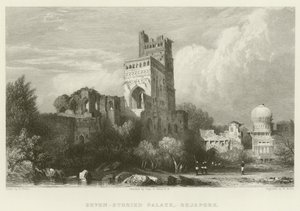 Palacio de siete pisos en Bejapore