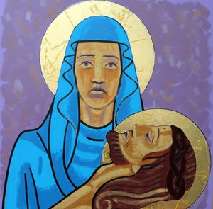 Jesús es bajado de la cruz