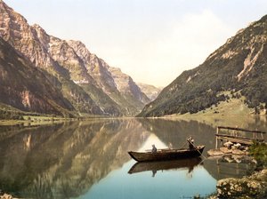 Klöntalersee, Glarus, Suiza