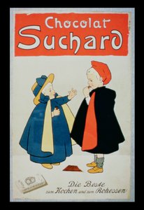 Póster publicitario para Chocolate Suchard