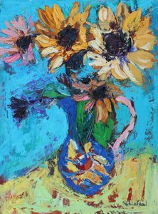 Pequeños girasoles