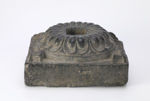 Pedestal de loto budista