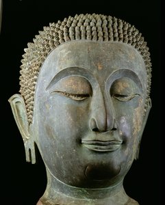 Cabeza de un Buda Gigante