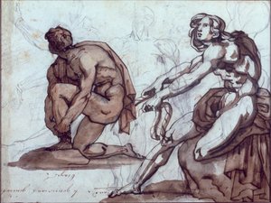 Dos figuras desnudas