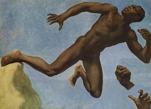 Estudio de un desnudo negro, 1838