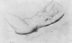 Estudio de un desnudo