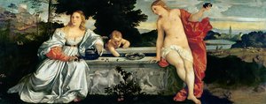 Amor sagrado y profano, c.1515