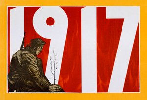 Cartel de propaganda soviética, 1917