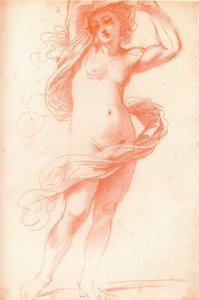 Desnudo femenino de pie, siglo XVII, 1925