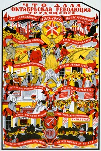 Póster de la URSS, 1919
